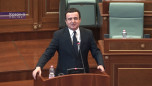 Aljbin Kurti u Skupštini Kosova