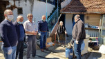 Klokot - Podela humanitarne pomoći u selu Binač