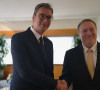 Aleksandar Vučić i Majk Pompeo 