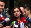 Aljbin Kurti i Vjosa Osmani