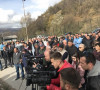 Protest Srba i Albanaca