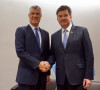 Hašim Tači i Miroslav Lajčak