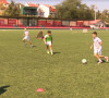Deca sa Kosova - Trening na stadionu "Rajko Mitić"