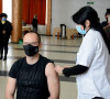 Igor Simić na revakcinaciji u Raški