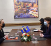 Donika Gervala sa ambasadorkom Švedske