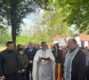 Goran Rakić sa porodicom na proslavi crkvene slave u Banjskoj kod Vučitrna