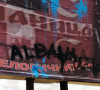 Billbord kod Gračanice - grafiti UČK