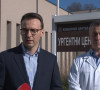 Petar Petković i direktor Urgentnog centra Marko Ercegovac