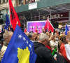 Njujork - Protest ispred srpskog konzulata