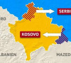 Kosovo mapa