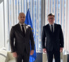 Đorđe Radulović i Miroslav Lajčak