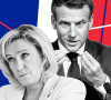 Le Pen i Makron