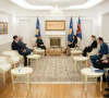 Osmani sa predsednicama suda Kosova i Albanije