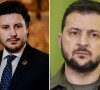 Dritan Abazović i Volodimir Zelenski