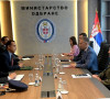 Ambasador Egipta Basel Salah Mustafa Ahmed i Nebojša Stefanović