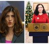 Ganimete Musljiu i Vjosa Osmani.