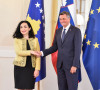 Vjosa Osmani i Borut Pahor
