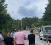 Odron na putu Mitrovica-Zvečan