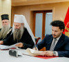 Porfirije i Abazović potpisuju Temeljni ugovor