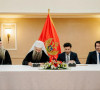 Potpisivanje Temeljnog ugovora, Porfirije i Abazović