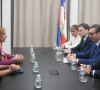 Klaudija Teni i Aleksandar Vučić