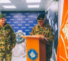 Ferenc Kajari sa načelnik štaba Komande združenih NATO snaga Napulj