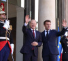 Olaf Šolc i Emanuel Makron