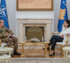Vjosa Osmani i Anđelo Mikele Ristuća