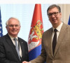 Aleksandar Vučić i Kristofer Hil
