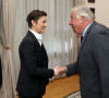 Ana Brnabić i Žerar Larše