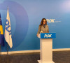 Vljora Čitaku na konferenciji za novinare 