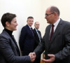 Ana Brnabić i Kristijan Šmit
