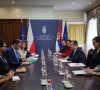 Ivica Dačić i državni sekretar u MSP Poljske Mularčik