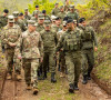 General Ozborn na vežbi KBS-a