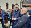 Petar Petković u manastiru Draganac