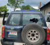 Oštećeno vozilo kosovske policije