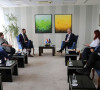 Besnik Bisljimi sa holandskim zvaničnikom