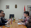 Direktor Kancelarije za KiM Petar Petković i ambasadorka Nemačke u Srbiji Anke Konrad