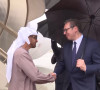 Predsednik Srbije Aleksandar Vučić i predsednik Ujedinjenih Arapskih Emirata, šeik Mohamed bin Zajed Al Nahjan