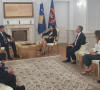 Miroslav Lajčak sa Vjosom Osmani 