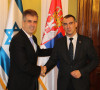 Vladimir Orlić sa šefom diplomatije Izraela