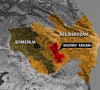 Mapa Nagorno-Karabah