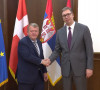 Lars Lekea Rasmusen i Aleksandar Vučić 