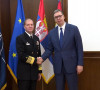 Aleksandar Vučić i Stjuart Manč