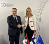 Ivica Dačić i Elina Valtonen