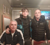 Slaviša Nedeljković sa sinom i bratancem