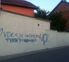 Grafiti protiv Goranaca u Prizrenu
