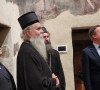 Vladika Teodosije i Dejvid Kameron u Gračanici