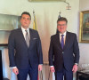 Andrej Milović i Miroslav Lajčak