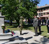 Polaganje venaca na spomenik palom borcu sa Košara Tiboru Cerni
